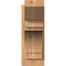 Ekena Millwork Merced Slat Smooth Outlooker, Western Red Cedar, 7 1/2"W x 20"D x 20"H OUT08X20X20MRC06SWR - alternate 3